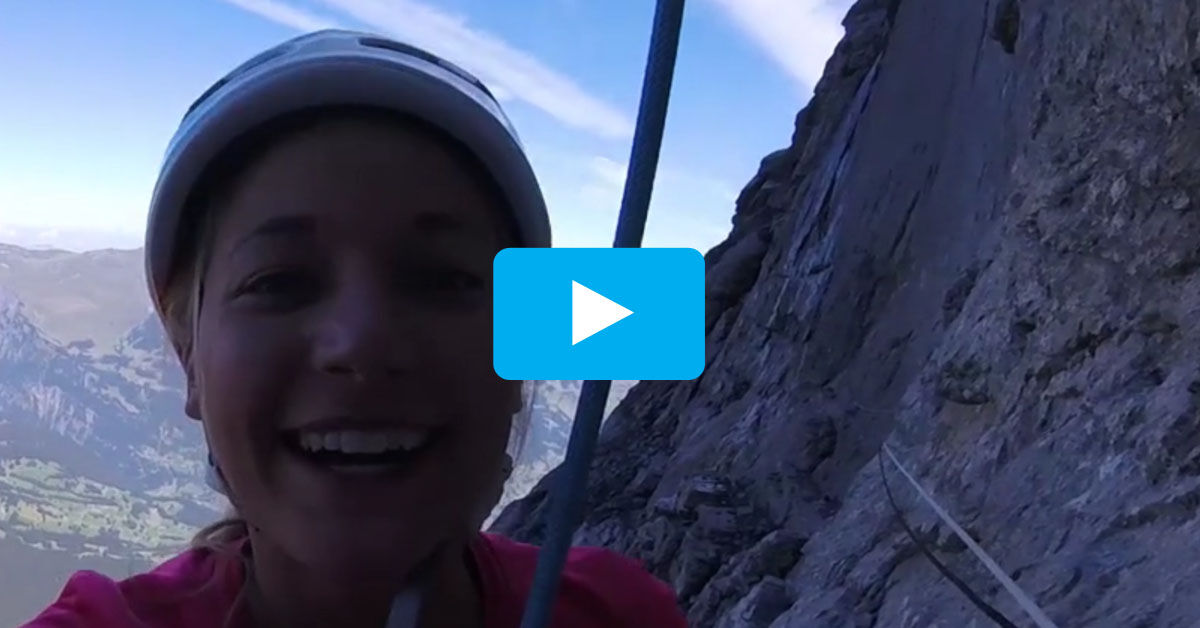 Sasha DiGiulian az Eiger északi falában mássza a Pacienciát IX+/X- nézd meg most a videókat »