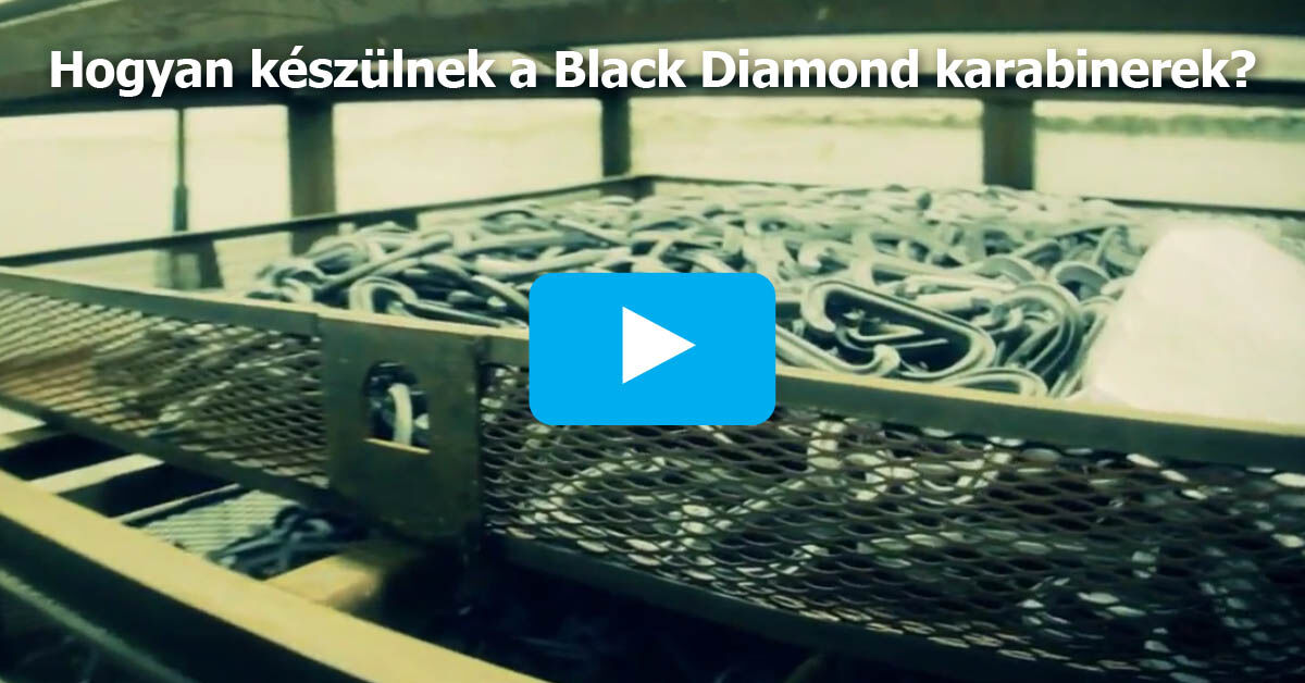 Hogyan készülnek a Black Diamond karabinerek?