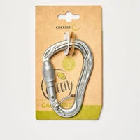 Edelrid Bulletproof HMS karabiner kopásálló lemezzel Szürke színben