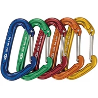 Climbing Technology Fly-weight Evo drótnyelvű karabiner (5 db-os)