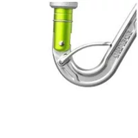 Edelrid Strike Elfordulásgátlós HMS karabiner Ezüst