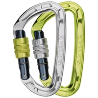 Edelrid Pure csavaros karabiner ezüst színben