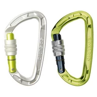 Edelrid Pure csavaros karabiner ezüst színben