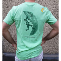 Kép 2/4 - Gerecse tagsági férfi póló zöld színben és L-es méretben (tagoknak 4000 Ft!)