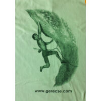 Kép 4/4 - Gerecse tagsági férfi póló zöld színben és S-es méretben (tagoknak 4000 Ft!)