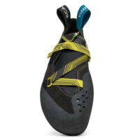 Scarpa Veloce mászócipő, fekete-sárga színben, vegán barát