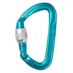 Edelrid Pure Screw 3 karabiner világoskék színben a Mászás.hu-tól!