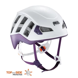 Petzl Meteor 2019- mászósisak lila színben és S/M méretben a Mászás.hu-tól