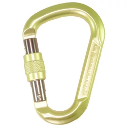 Alpidex Troja csavaros HMS karabiner citromsárga