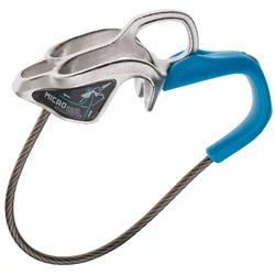 Edelrid Micro Jul félautomata lapka típusú biztosítóeszköz, 6,9 - 8,9 mm-es iker- és félkötelekhez