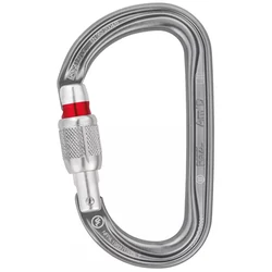 Petzl AM'D csavaros karabiner szürke színben