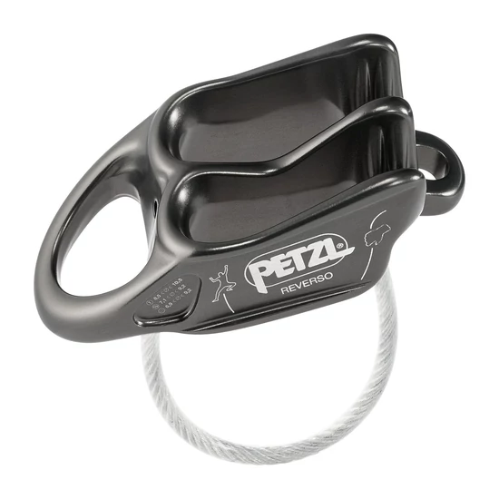 Petzl Reverso 5 lapka biztosítóeszköz szürke