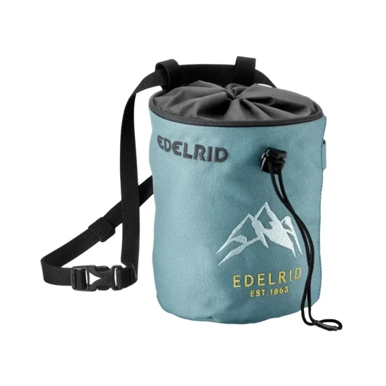 Edelrid Chalk Bag Rodeo Large ziazsák L-es méret kék színben