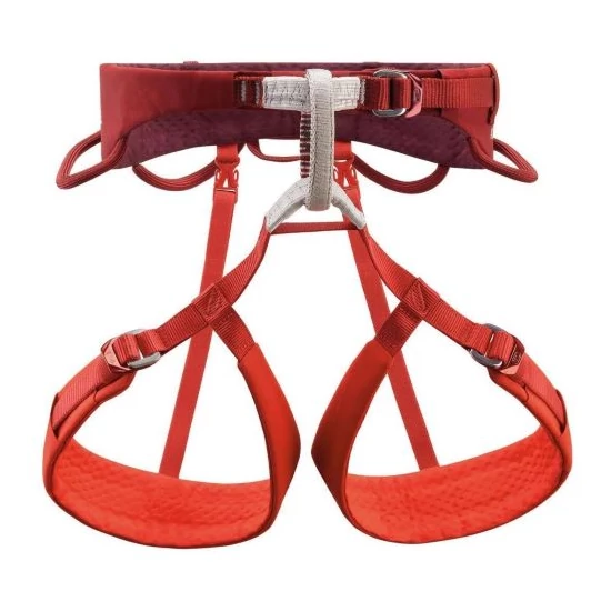 Petzl Adjama mászóbeülő piros színben és négyféle méretben a Mászás.hu-tól