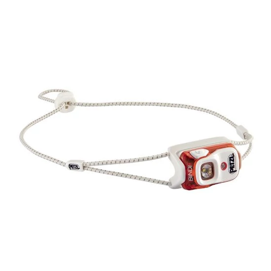 Petzl Bindi fejlámpa narancs 200lm (akku, 35g)