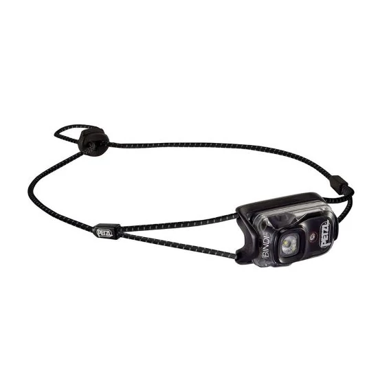 Petzl Bindi fejlámpa fekete 200lm (akku, 35g)