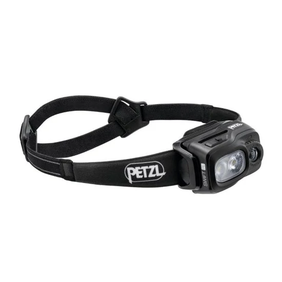 Petzl Swift ledes fejlámpa fekete színben