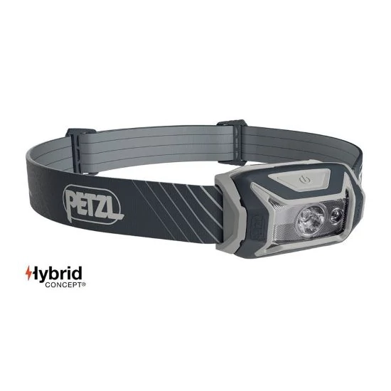 Petzl Tikka Core ledes fejlámpa szürke színben a Mászás.hu-tól