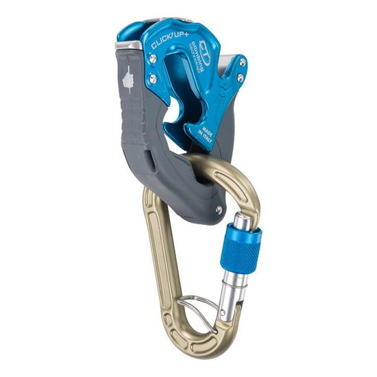 Climbing Technology Click Up Plus félautomata biztosítóeszköz kék színben a Mászás.hu-tól