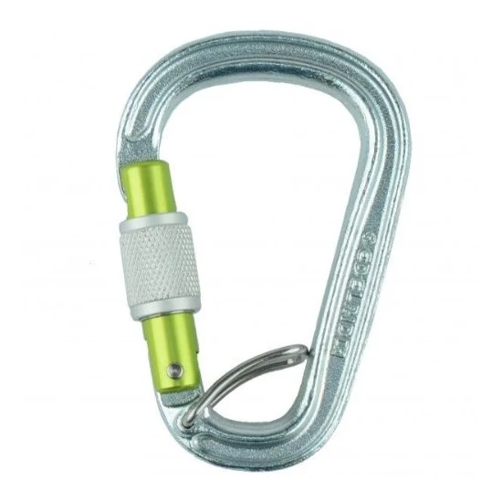 Edelrid HMS Bruce Steel FG Elfordulásgátlós Acél karabiner