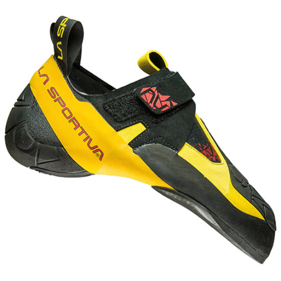 La Sportiva Skwama mászócipő citromsárga-fekete színben a Mászás.hu-tól