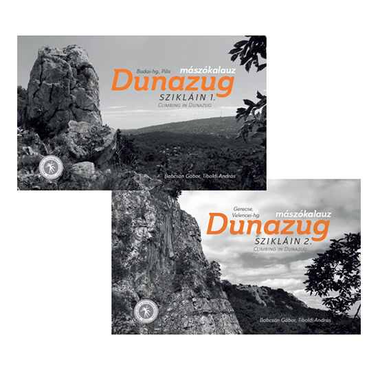 Dunazug szikláin sziklamászó kalauz  I.-II. kötet együttesen