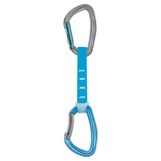 Petzl Djinn Axess 12 cm-es kék színű express a Mászás.hu-tól