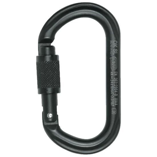 Petzl OK  karabiner fekete színben