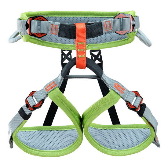 Climbing Technology Ascent  gyerekbeülő, zöld-szürke színben a Mászás.hu-tól