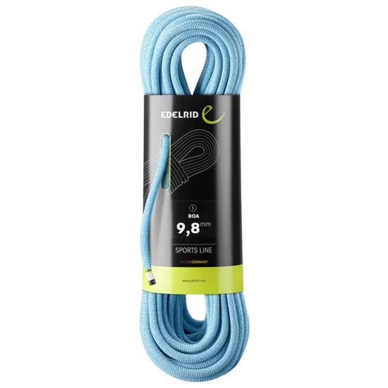 Edelrid Boa 9,8 mm-es fal- és sziklamászókötél (60 m, kék színű)